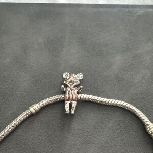 Pandora Silver Bracelet with Bear Charm